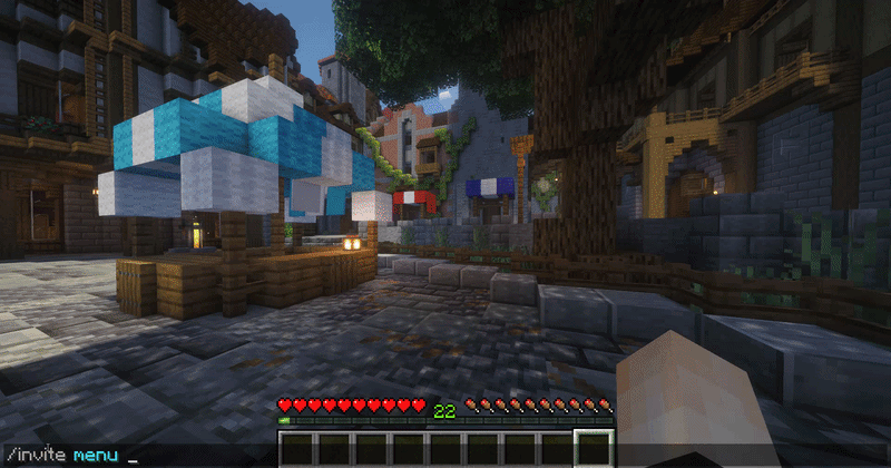 /invite menu GUI demo